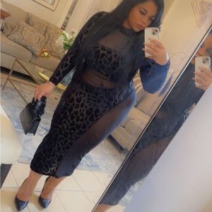 Date night midi dress